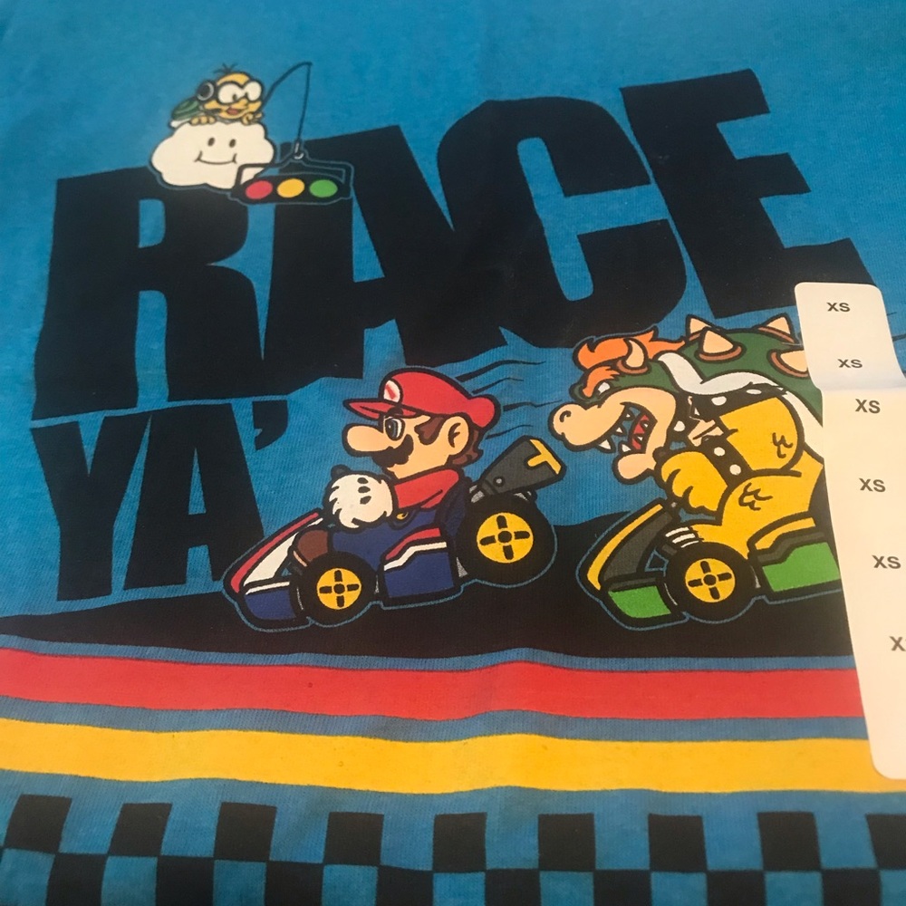 NWT Nintendo Mario Bros. XS Toddlershirt